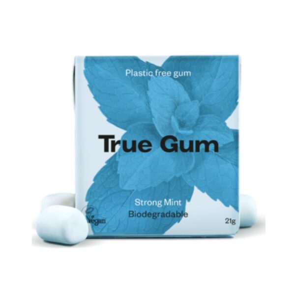 true gum, menta